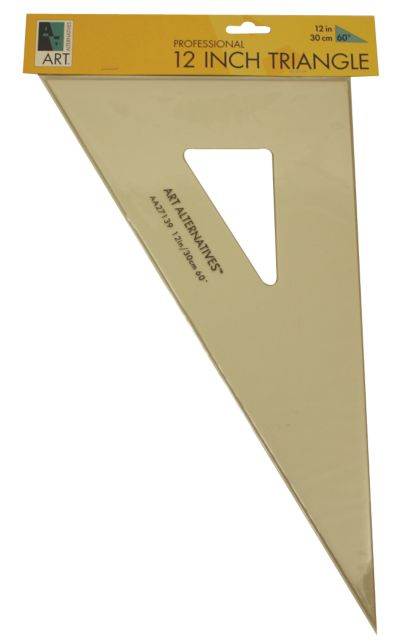 Triangle 12In 60 Degree Inking Edge