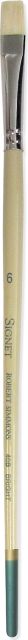 SIGNET BRISTLE BRUSH BRIGHT 6 LONG HANDLE