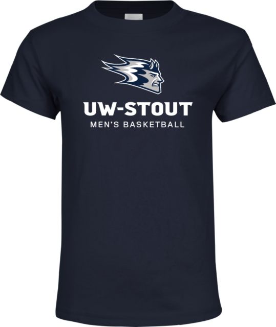 UW Stout Youth T Shirt Mens Basketball - ONLINE ONLY