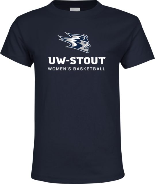 UW Stout Youth T Shirt Womens Basketball - ONLINE ONLY