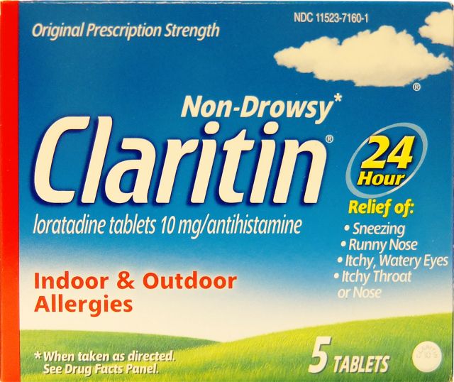 CLARITIN 5CT ALLERGY 24HR